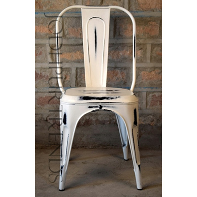 Iron Distress finish Chair